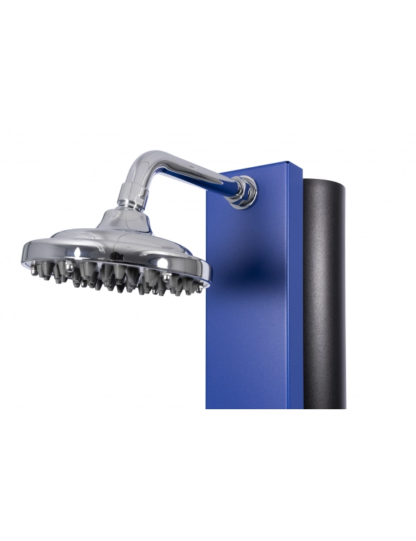 ULTRAMARINE Blue Solar Doccia per Piscina con Risciacquo dei Piedi - 40L