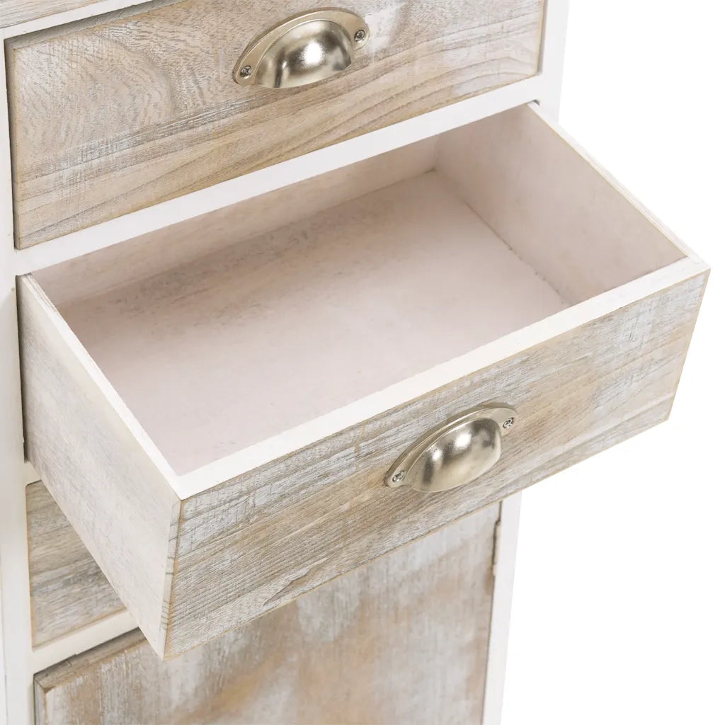 Mobiletto 38x28x86 cm in Legno di Paulownia 284075