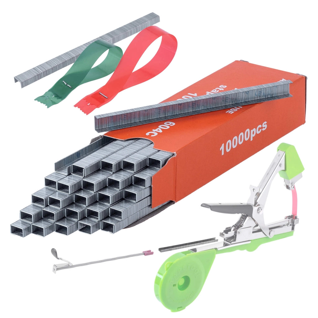 Punti metallici KADAX per graffatrice da giardino e vivaio, 4 mm, 10000 pezzi