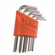 Trade Shop - Set 9 Pezzi Chiavi Chiavini Esagonali Da 1,5 Mm A 10 Mm In Cromo Vanadio Crv -