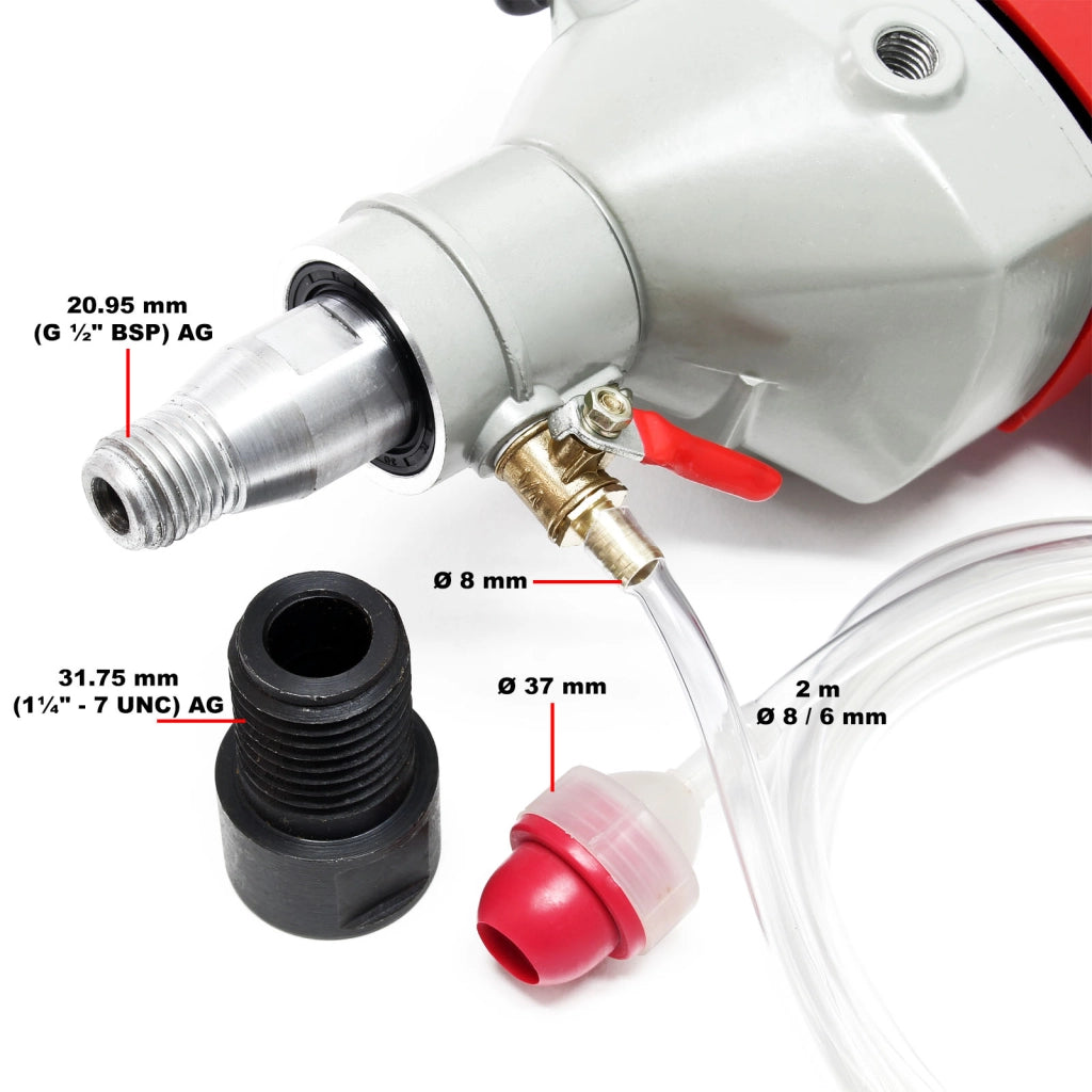 Carotatrice 2080 watt max 110mm 1700 rpm Trapano per carotaggio