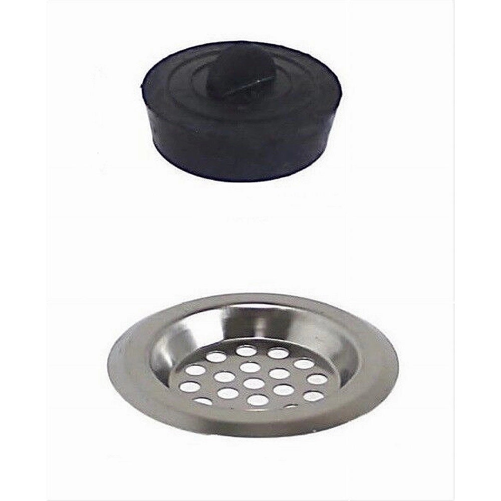 Trade Shop - Filtro Con Tappo Per Lavello Lavandino Lavabo Bagno Cucina Rubinetteria 10396 -