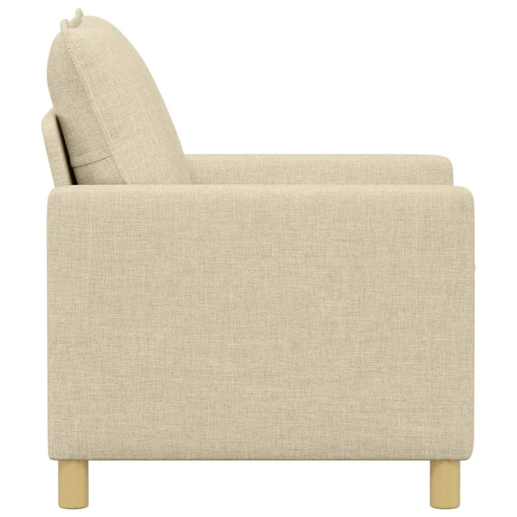 Divano Crema 76 x 81 x 87,5 cm Tessuto