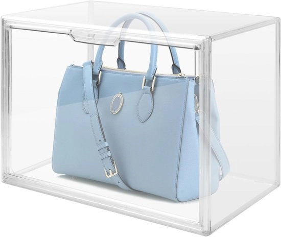 Organizzatore di Tasca Portatile, Contenitore di Organizzazione per Cassetto, 36x22x27cm, Scatola di Vetrina per Libro, Portafoglio, Giochi, Cassetto per Scarpe con Chiavi per Casa