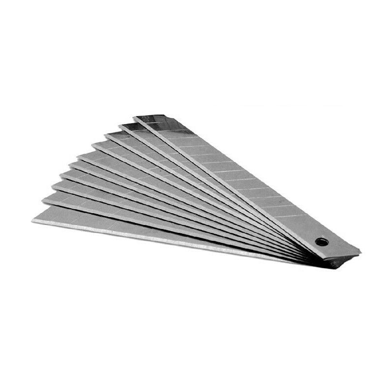 LAMA DI RICAMBIO PER CUTTER 10PZ- 18 mm - 7 moduli- GRYN- pezzi 1