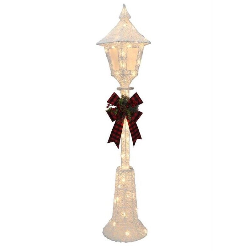 HIGH-TECH LAMPIONE DECORATIVO CON FIOCCO DA 70 LED H 150 CM