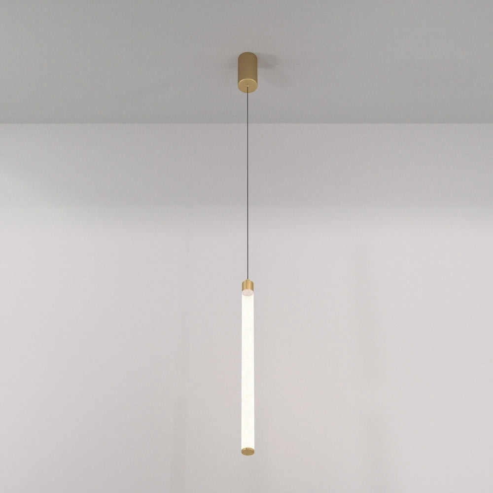 Lampadario A Sospensione Moderno Ray Alluminio Oro Luce Led Integrato 20W