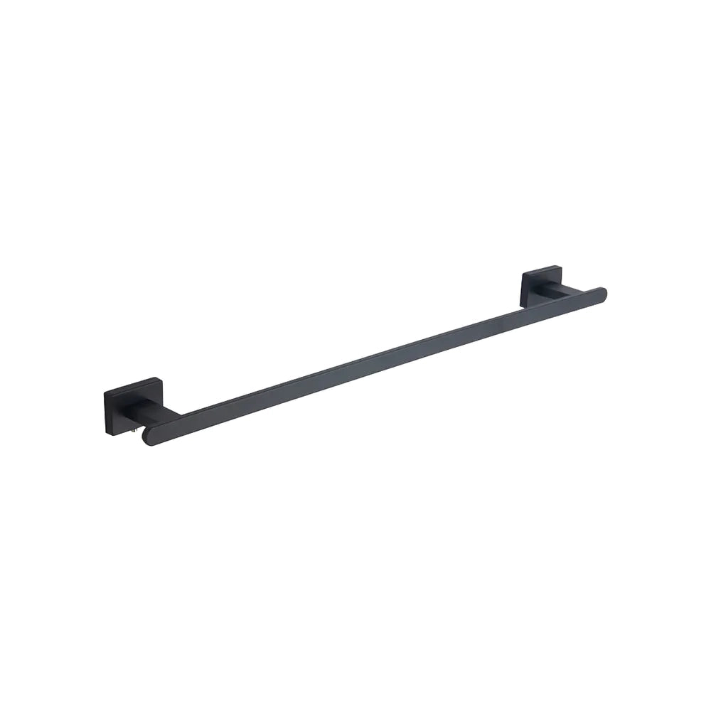 Porta asciugamano a muro 35cm nero opaco | Arch