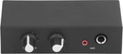 Amplificatore stereo per audio - Piccolo amplificatore per cuffie con ingresso microfono - Amplificatore per giradischi con ingresso phono - Pannello di controllo autonomo - Sistemi audio da tavolo - Alimentazione DC 5V-12V