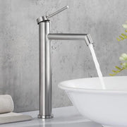 Mangiatore di acqua con regolazione di altezza, miscelatore a un giro, in acciaio inossidabile, per acqua calda e fredda. - Modello M2OK-T