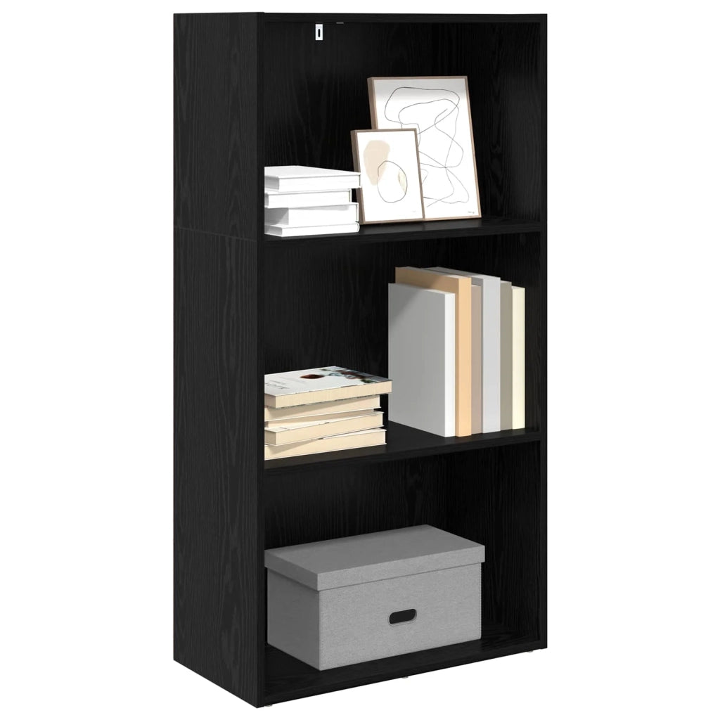 Libreria Rovere Nero 60 x 30 x 114 cm Legno multistrato