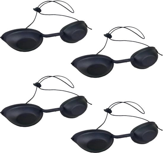 Goggles per solario a protezione UV per terapia a luce LED IPL depilazione protezione UV goggle per solario