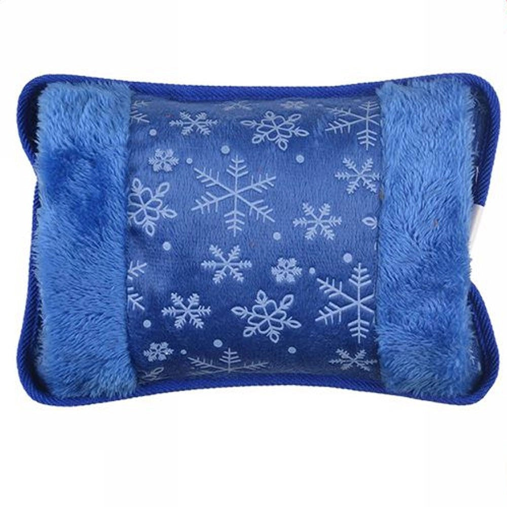 Trade Shop - Borsa Acqua Calda Elettrica Neve Con Tasca Scalda Mani Vari Colori Reversibile -