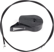 Kit di Cavi a Gas Universali da 65'' - Interruttore di Cavi a Gas a Controllo - Kit di Ricambio per Motoseghe - Rosso e Nero.