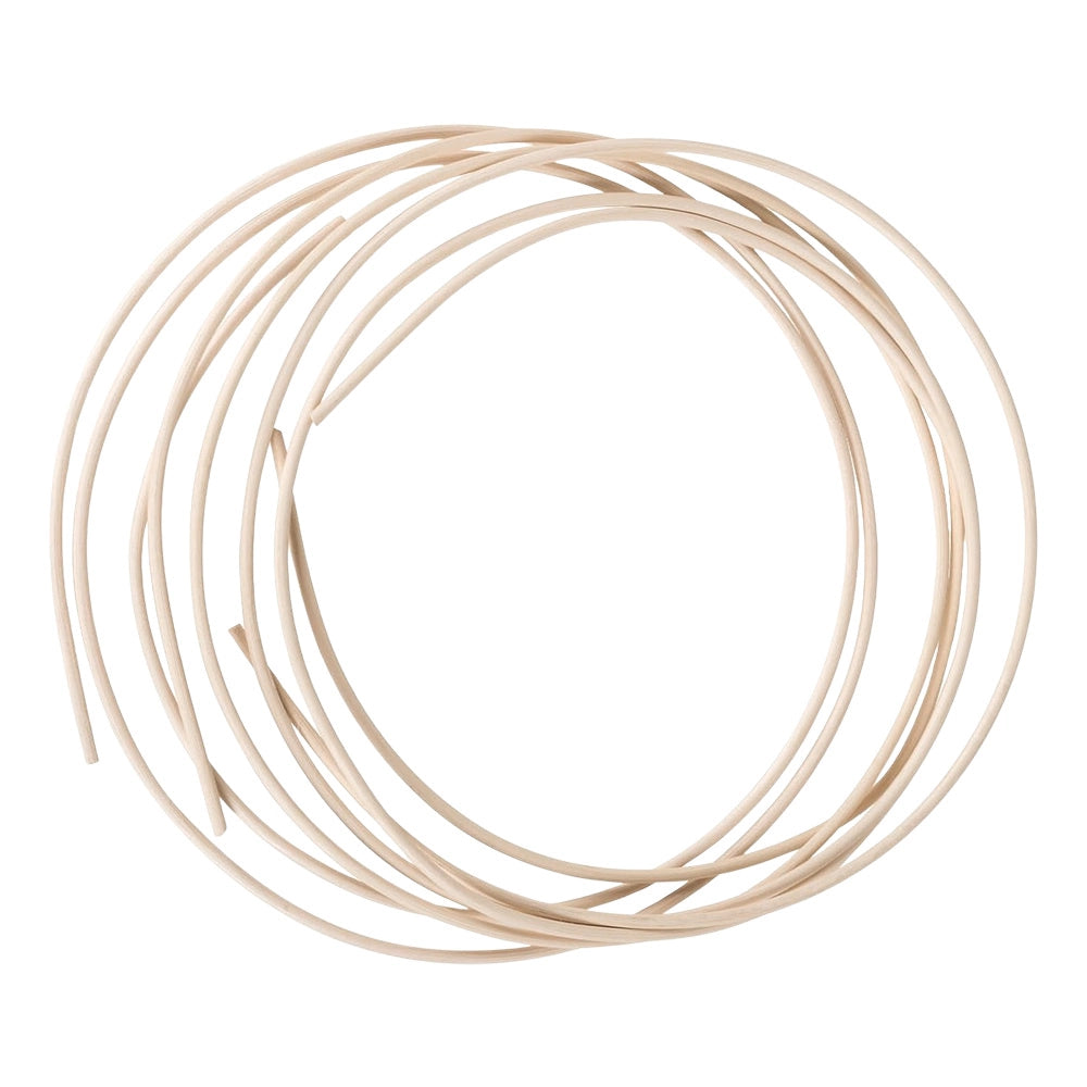 Midollino naturale in rattan Ø 3 mm per sedie, intrecci, confezione da 3 metri