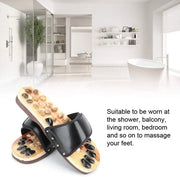 Slipper con Massaggio a Pietra Poraussa per Acupressione e Reflexologia - Sandali Rilassanti per la Salute e il Benessere - Massaggiatori per la Salute - Adatti per Interno/Esterno - Sandali per il Massaggio