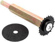 Strumento per Sanitari - Macchina per Incisioni Interne - Adatto per Tubi PVC/Plastici - Inclusa Lappata - Dimensioni 18x9x5 cm - Peso 90 g - Trapano per Tubi