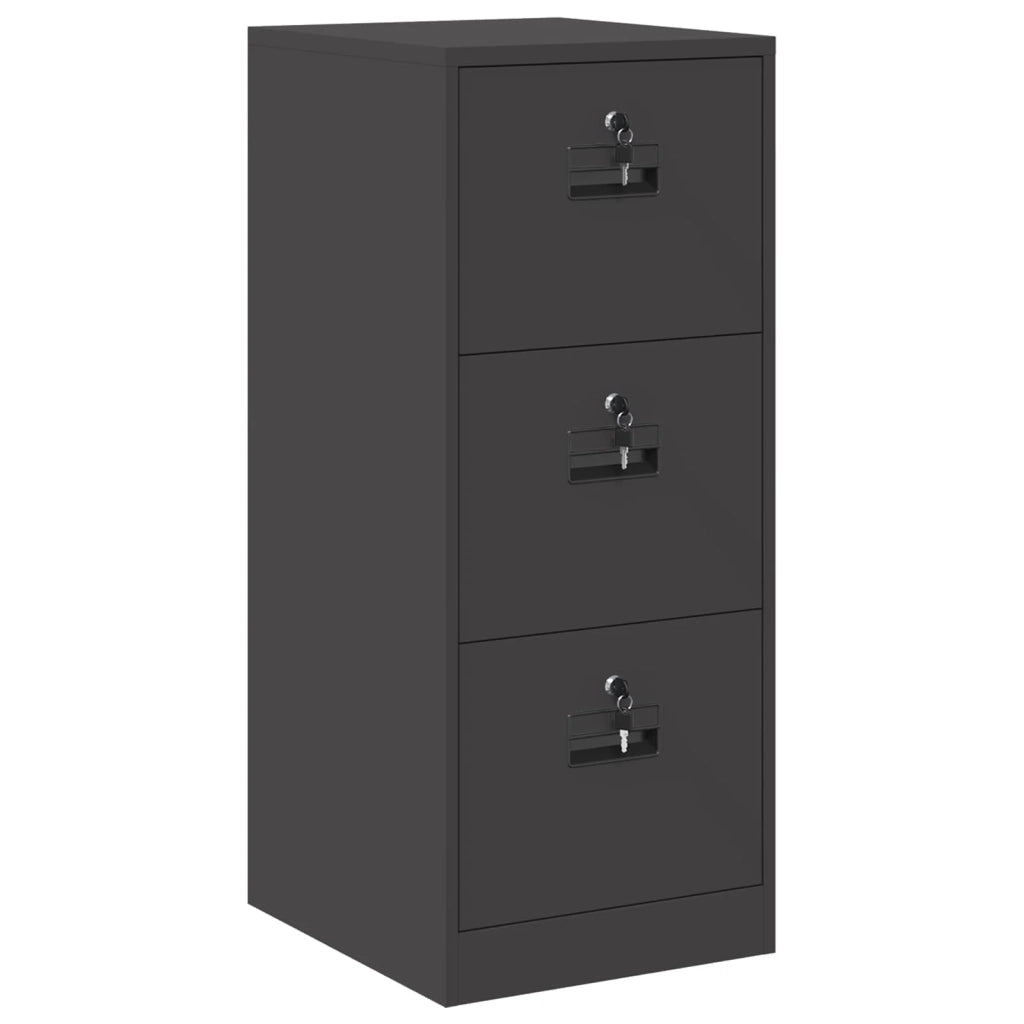 Armadio per File con cassetto Nero 44 x 50 x 106.5 cm CFW5874450