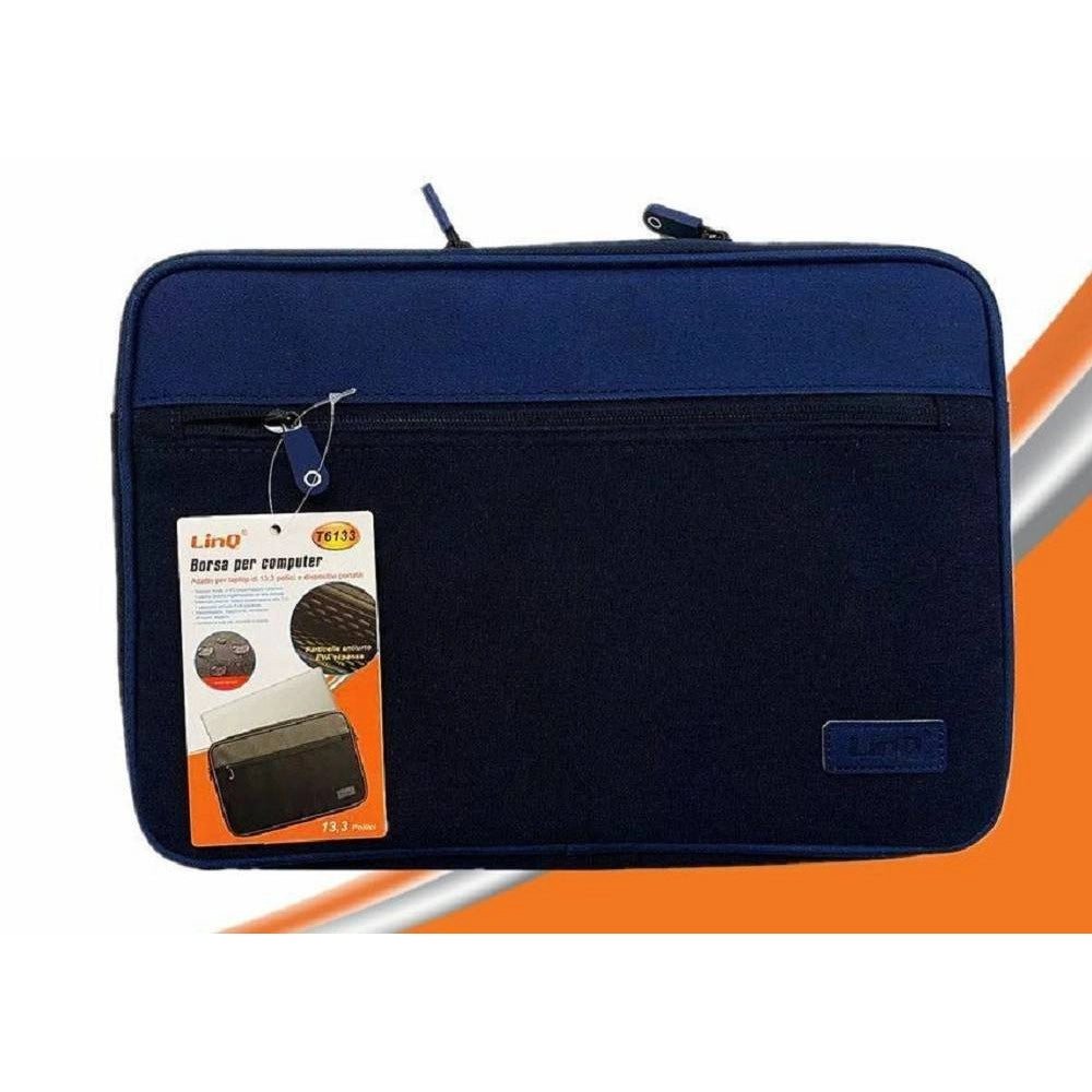Trade Shop - Borsa Per Pc Portatile Notebook Laptop Computer Tablet 13.3″ Pollici Antiurto T6133 -