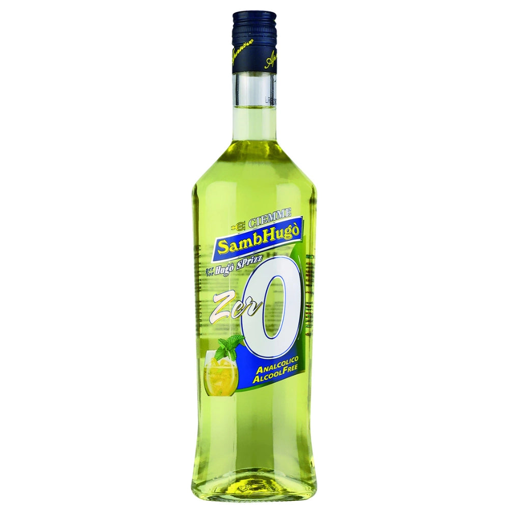 Ciemme sambhugo zero aperitivo analcolico al sambuco bottiglia da 1 litro