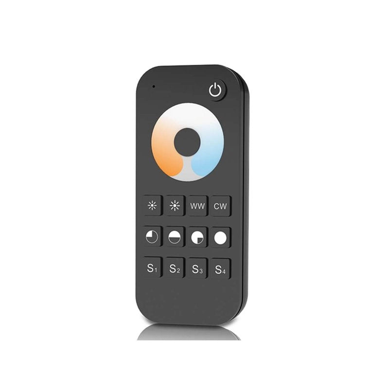 Telecomando RF 2.4GHz Radiocomando CCT Bianco Dinamico Con Disco Touch Per 1 Zona Magnetico Compatibile Con Alimentatore Skydance