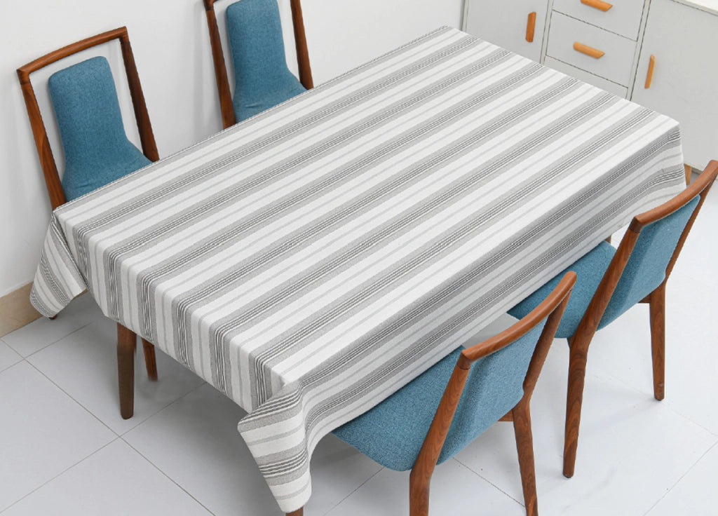 Tovaglia Antimacchia PVC Proteggi Tavolo Maniva Glitter Riga - 140x140 - D3 Grigio