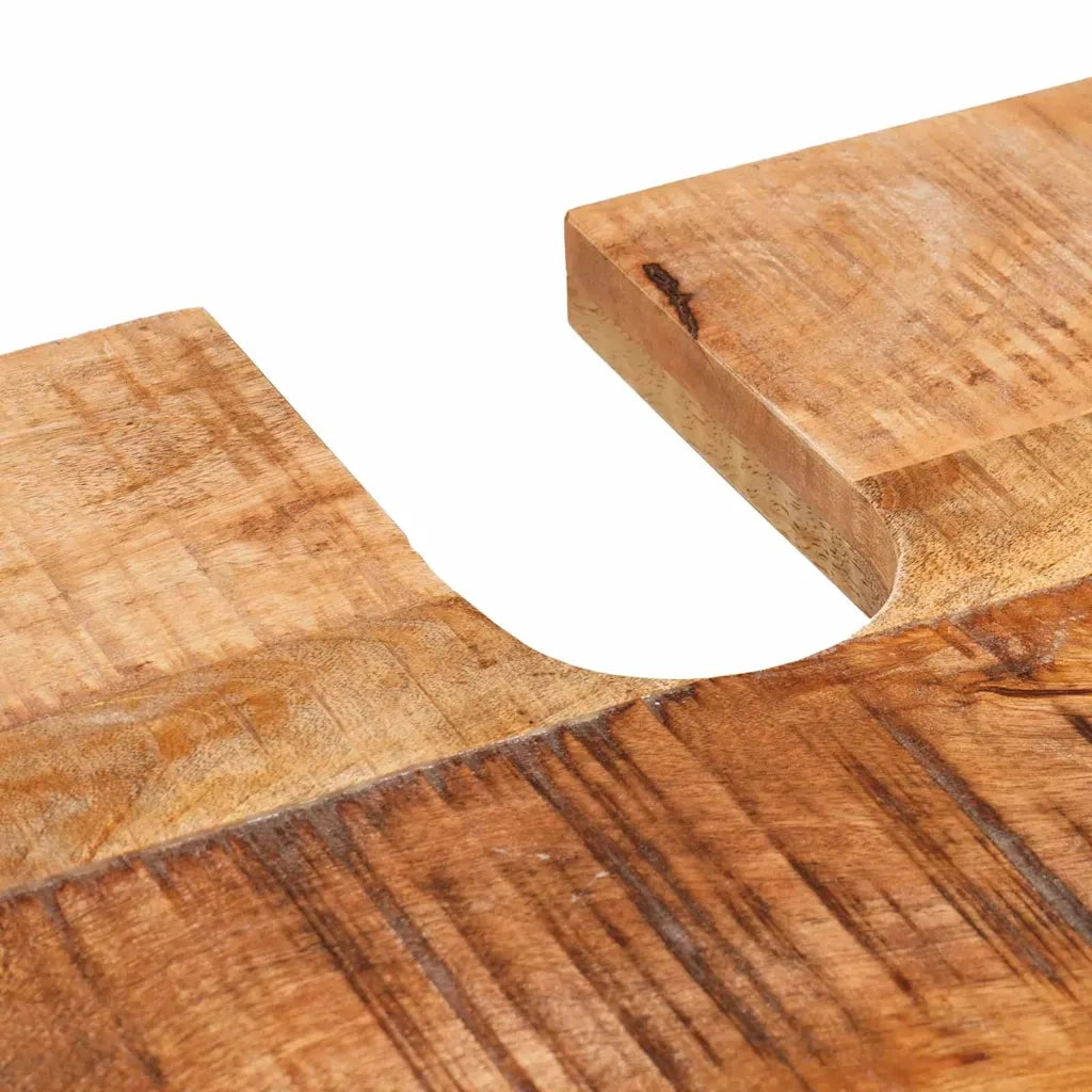 vidaXL Mobile da Bagno Legno di mango massello e legno ingegnerizzato