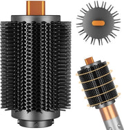 Borsetto volumizzante grande rotondo migliorato, compatibile con Dyson Airwrap HS01/05/08, borsetto rotondo per accessori Dyson Airwrap per creare acconciature diritte, asciugare velocemente e aggiungere volume a grandi ciocche.