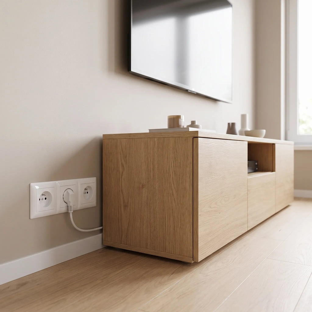 Placca Tripla Per Prese Oste Jnh015-3f White