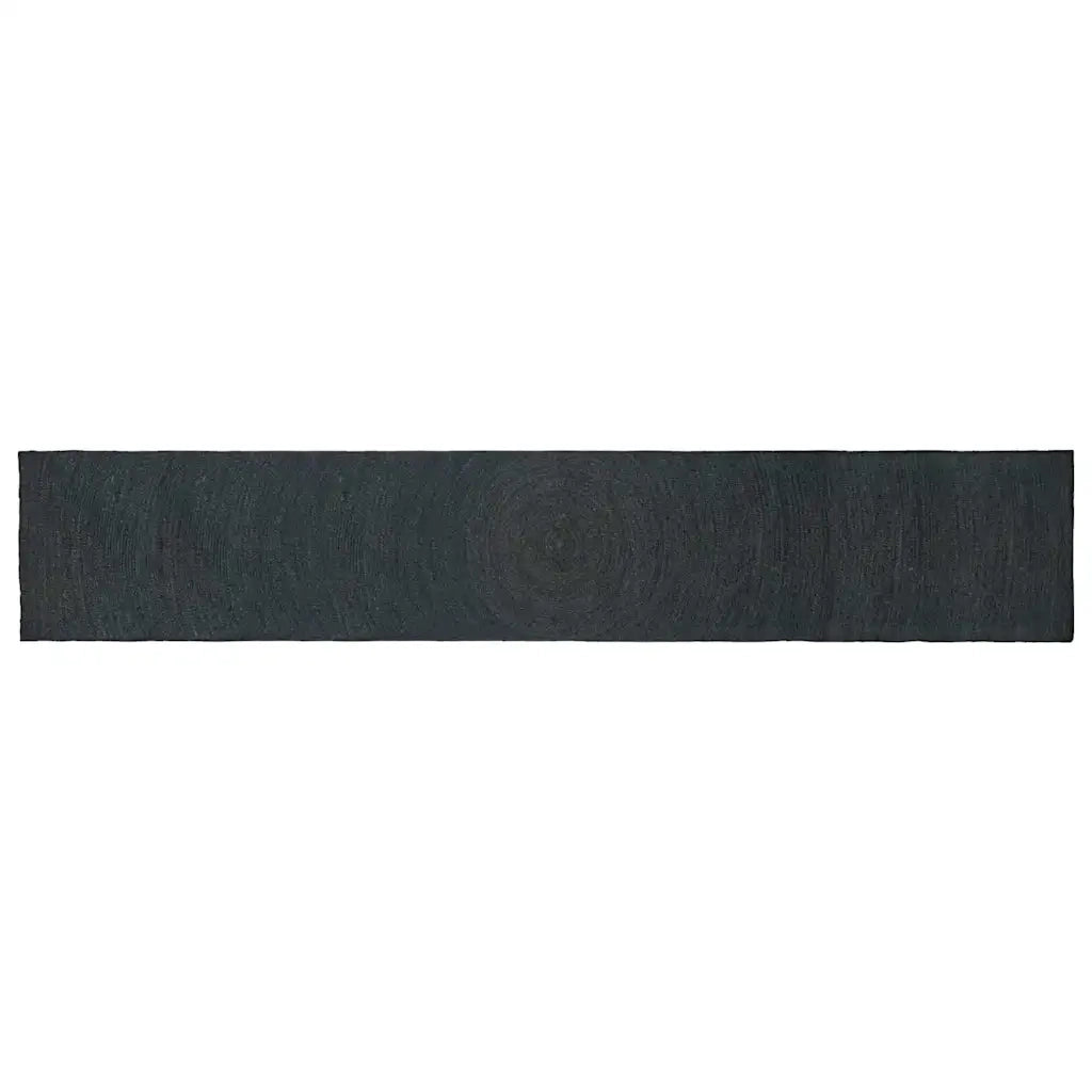 Tappeti per area Grigio Scuro 80 x 400 cm Juta