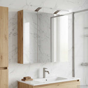 Mobiletto per specchio da bagno Rovere Artigianale