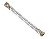 10pz flessibile inox f3/8 - f3/8 - f 3/8" f 3/8" cm.30 cod:ferx.fer182676