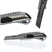 Coltello da Carta da Parati in Alluminio – Lama 18 mm | Ergonomico, Lunga Durata, Lama Sostituibile