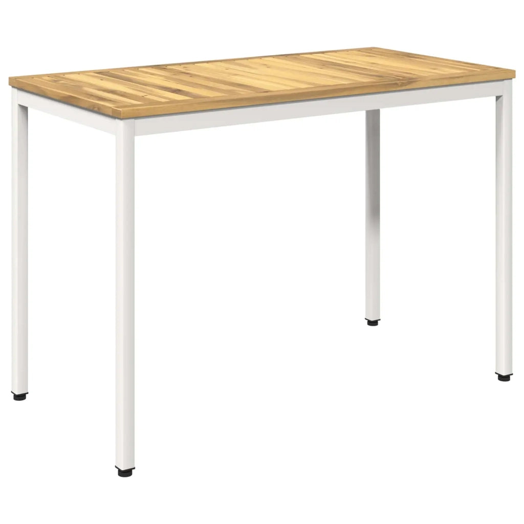 Tavolo da cena da giardino Bianco 108,5 x 55 x 75 cm 901761