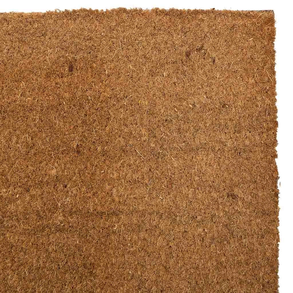 Zerbino in fibra pressata marrone 40x120