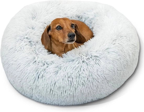 Asciugamano per Animali - Lavabile a Macchina - Bianco Frost - 58 x 58 cm - S