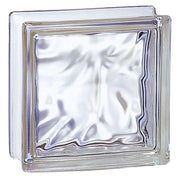 VETRO MATTONE ONDULATO 19 X 19  Chiaro     MADE IN ITALY