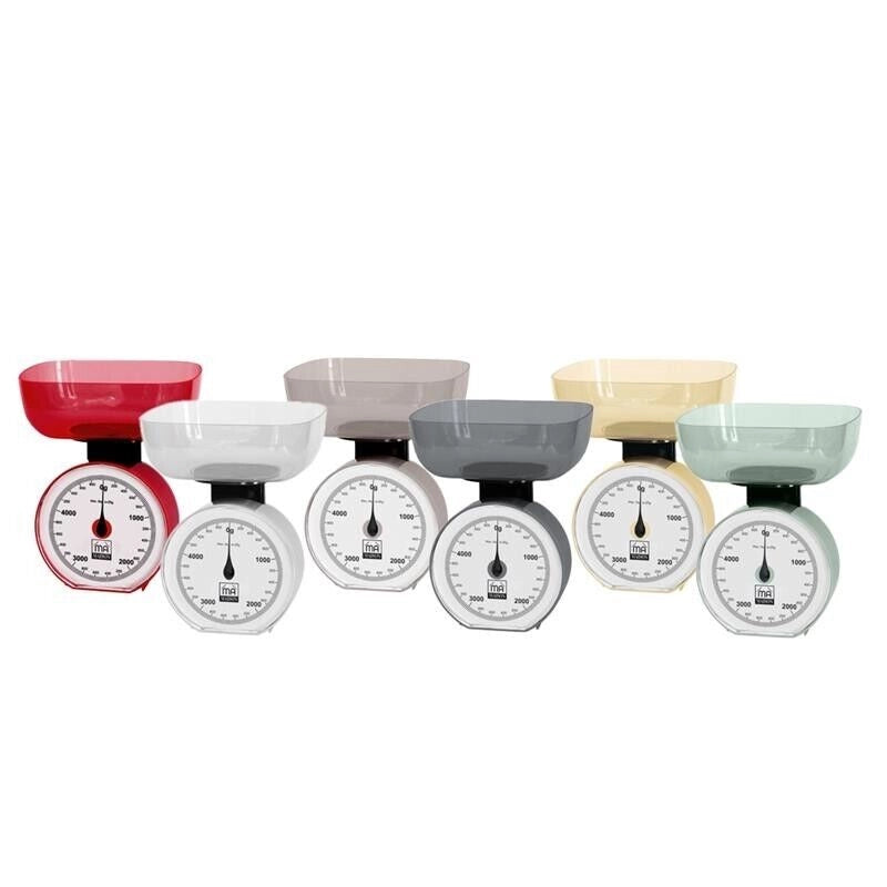 MAURY'S BILANCIA DA CUCINA AD USO DOMESTIDO 5 KG IN COLORAZIONE ASSORTITA