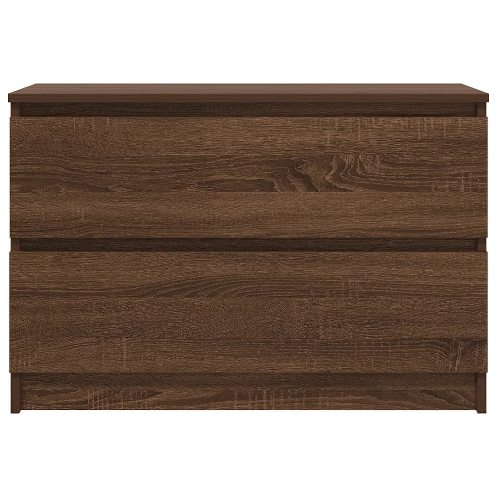 Mobile TV Rovere Marrone 80x35x54 cm in Legno Multistrato 861793