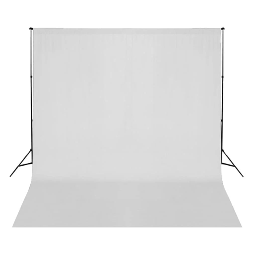 Kit per studio fotografico con illuminazione fondale e riflettore nero 02_0042453