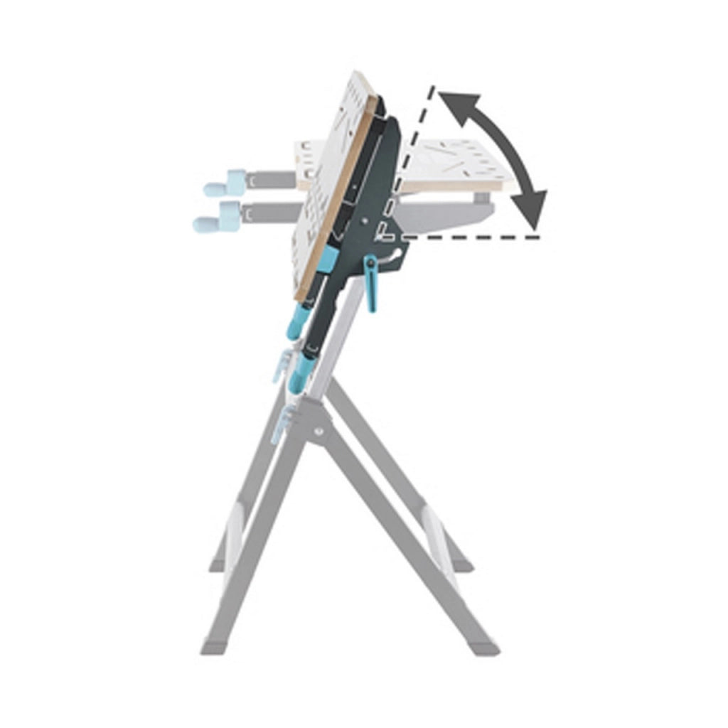 Wolfcraft MASTER 750 ERGO Banco da Lavoro Regolabile e Pieghevole Professionale – 6871000