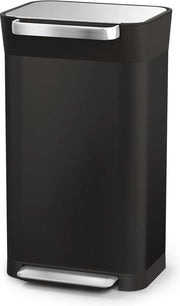 Contenitore per Rifiuti Cucina con Filtro per Odori - Capacità fino a 90L dopo compressione - Nero 30L - Cestino per Rifiuti per Uso Domestico contenitore 50 litri