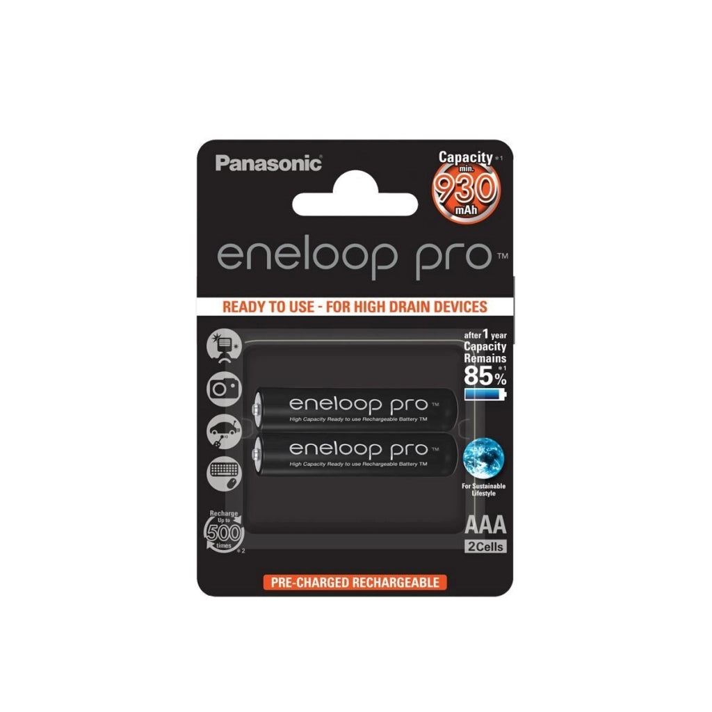 Panasonic 930mAh, 1.2V Batteria ricaricabile Mini Stilo AAA