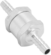 Terugslagklep in Alluminio - Universale Brandstofterugslagklep - 6mm - Adatto per Olio e Acqua - Argento
