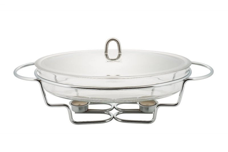 Scaldavivande in vetro resistente al calore Kinghoff KH-1411 con coperchio