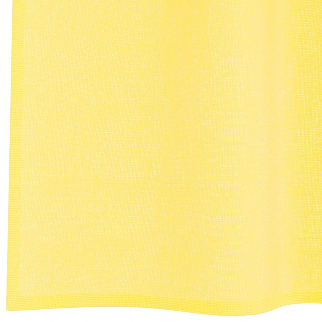 Tende in Voile con Occhielli 2 pz Giallo 4102132