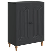 Credenza Nero 66 x 34,5 x 90 cm Legno ingegnerizzato 894126