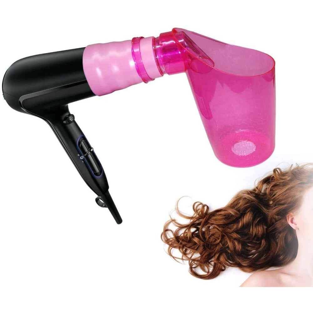 Trade Shop - Air Curler Capelli Mossi Boccoli Ricci Diffusore Beccuccio Arricciacapelli Phon -