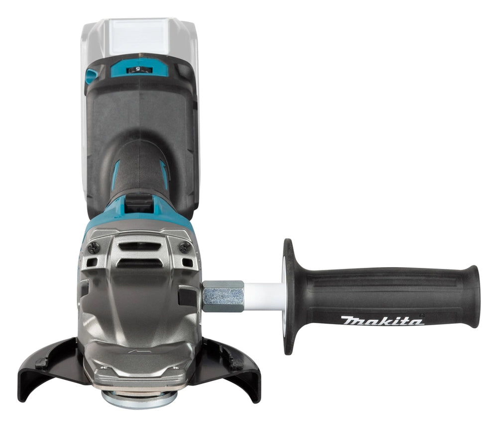 Makita GA055GZ01 40Vmax XGT Smerigliatrice Angolare Testa Piatta 125 mm, 39° Solo Corpo