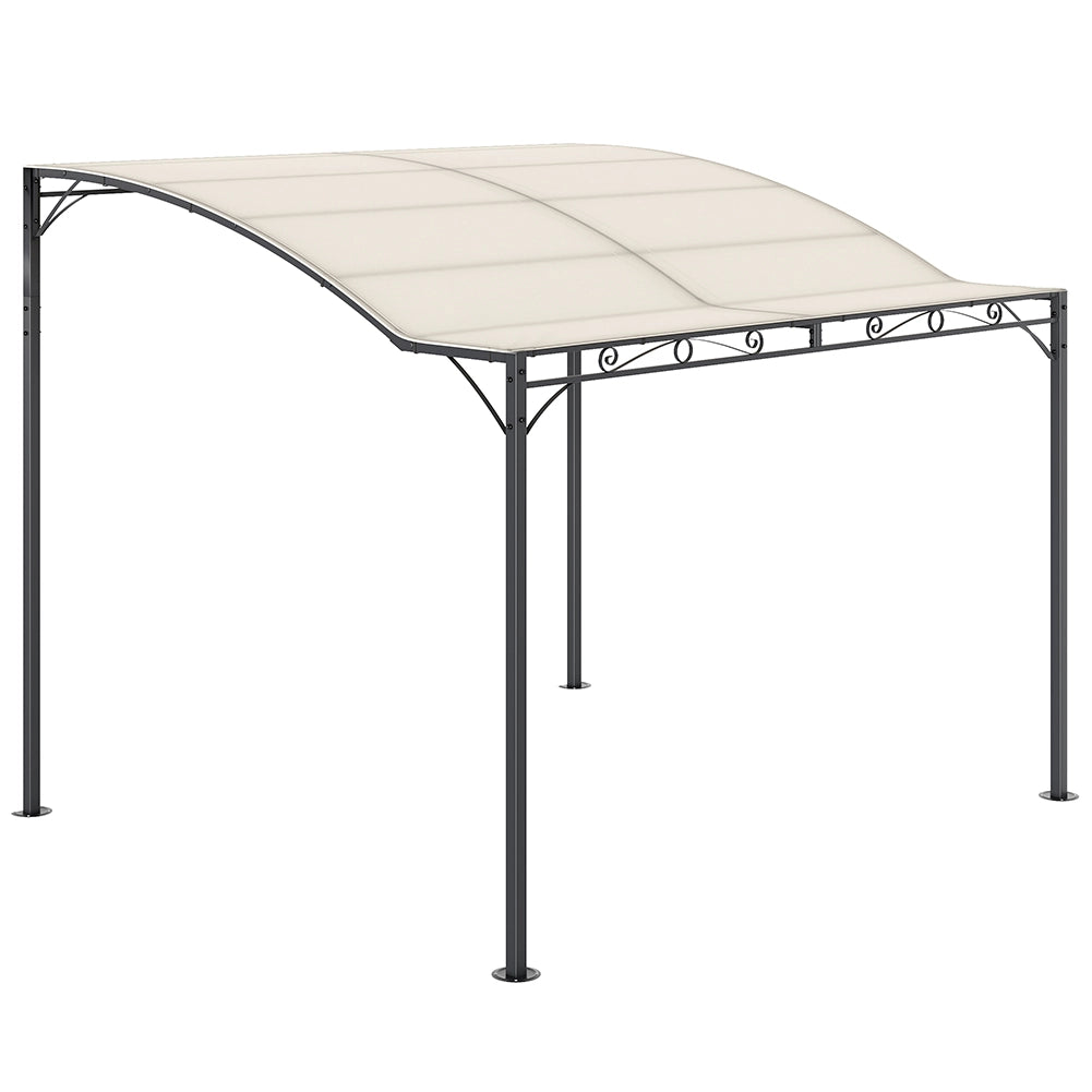 Gazebo Pergola 3 x 2,5 m da Esterno Rivestimento Anti UV Resistente alle Intemperie